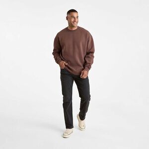 Nuuds Classic Crewneck Sweatshirt Pullover Size M Brown $98.00